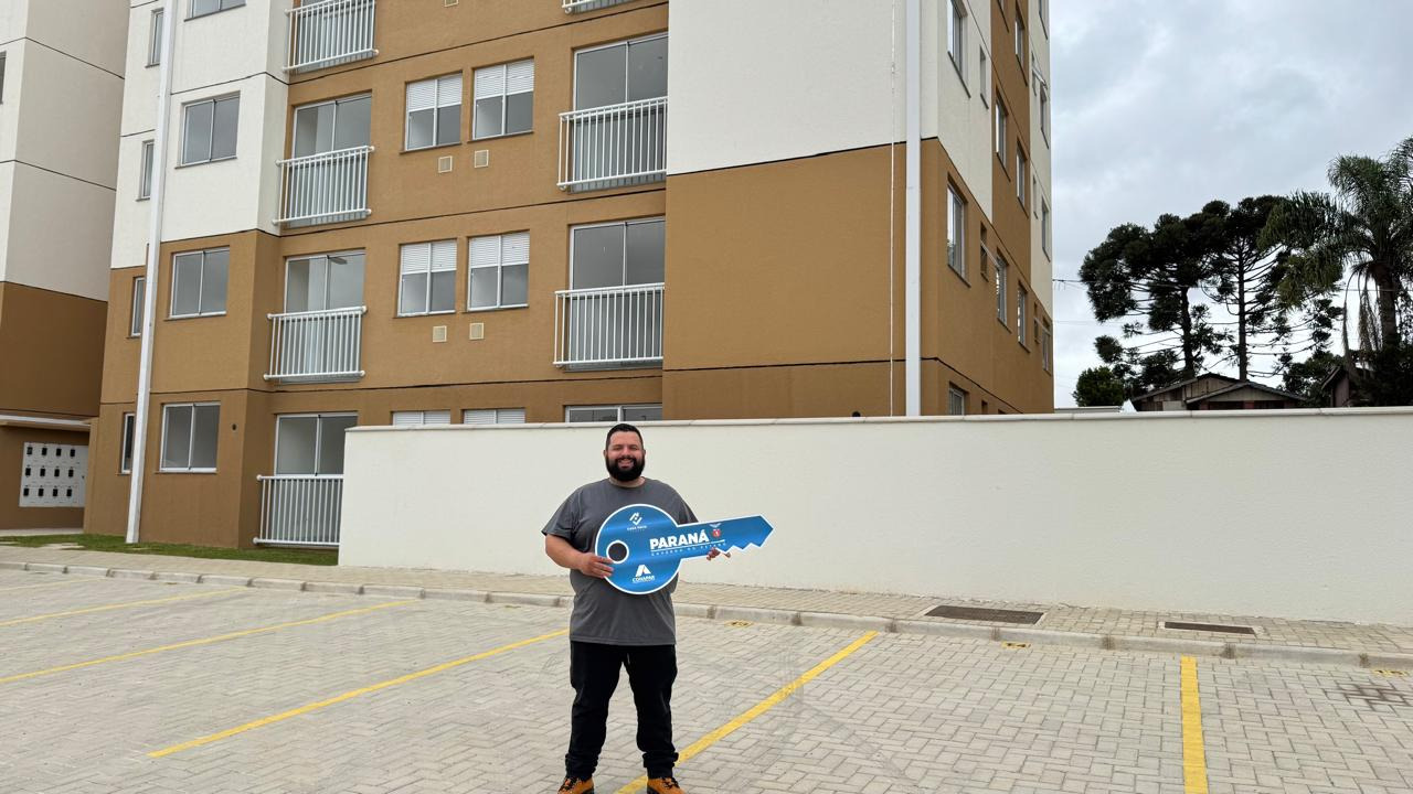 Com subsídios do Casa Fácil Paraná, primeiro módulo do Residencial Seminário é entregue em Rio Negro