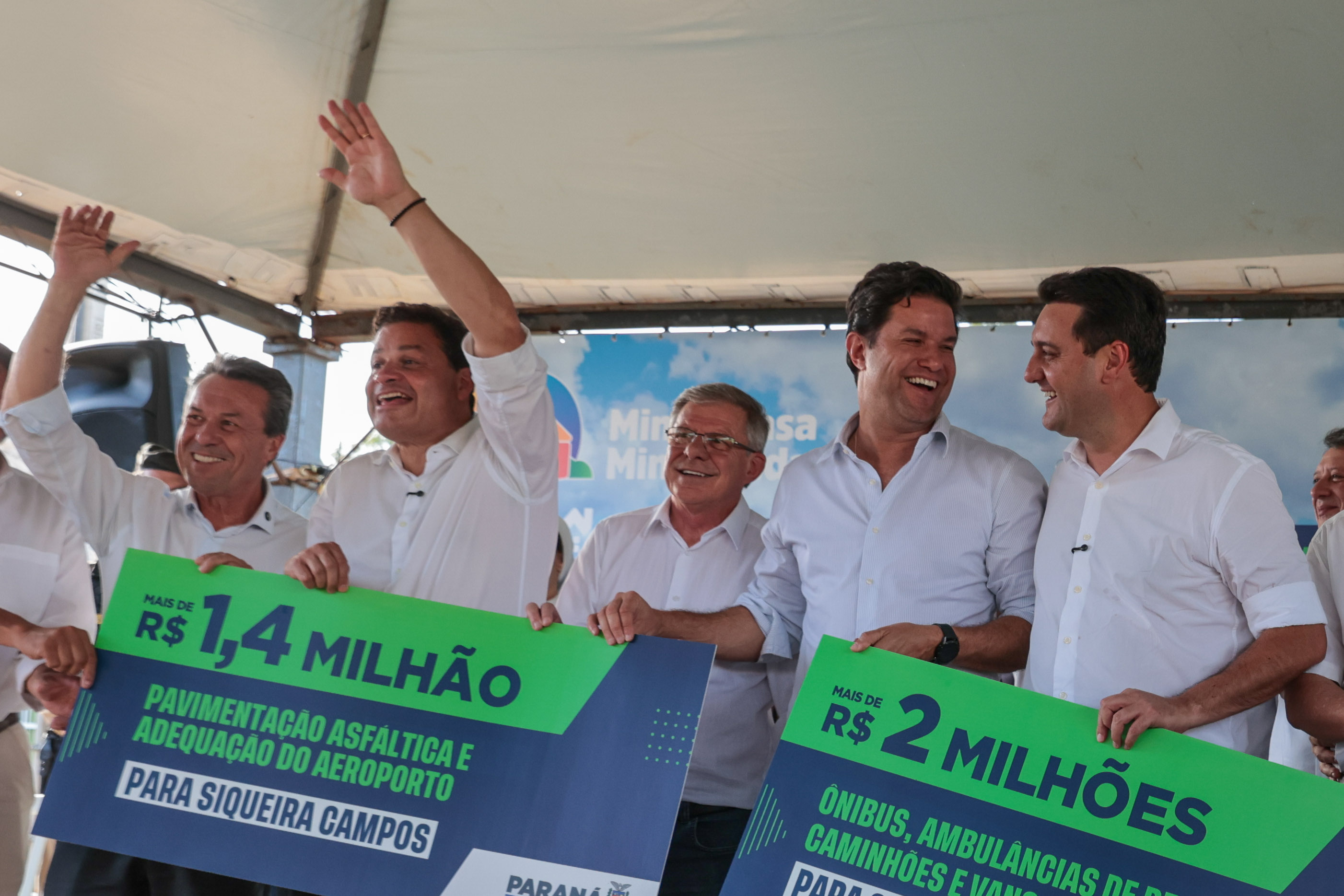 Estado libera R$ 23,6 milhões em novos investimentos para Siqueira Campos