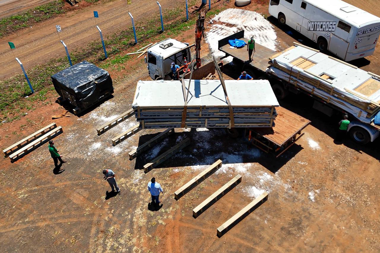 Primeiras casas das vítimas do tornado começam a ser construídas semana que vem em Rio Bonito do Iguaçu