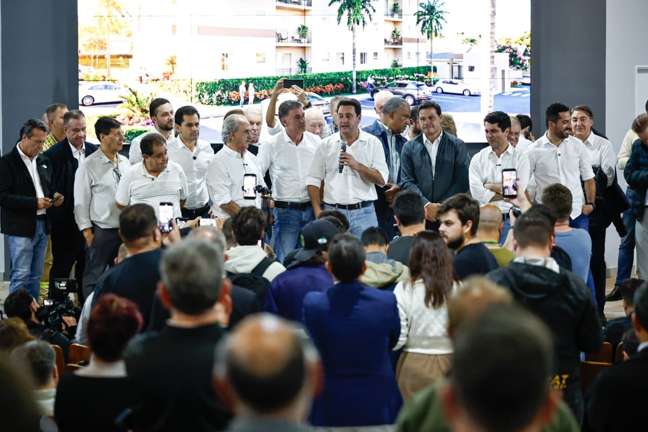 Governador autoriza 964 moradias e R$ 242 milhões em investimentos para Cascavel