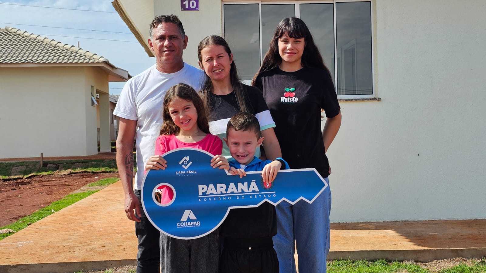 Em Iracema do Oeste, 38 famílias conquistam moradias próprias com apoio do Casa Fácil Paraná