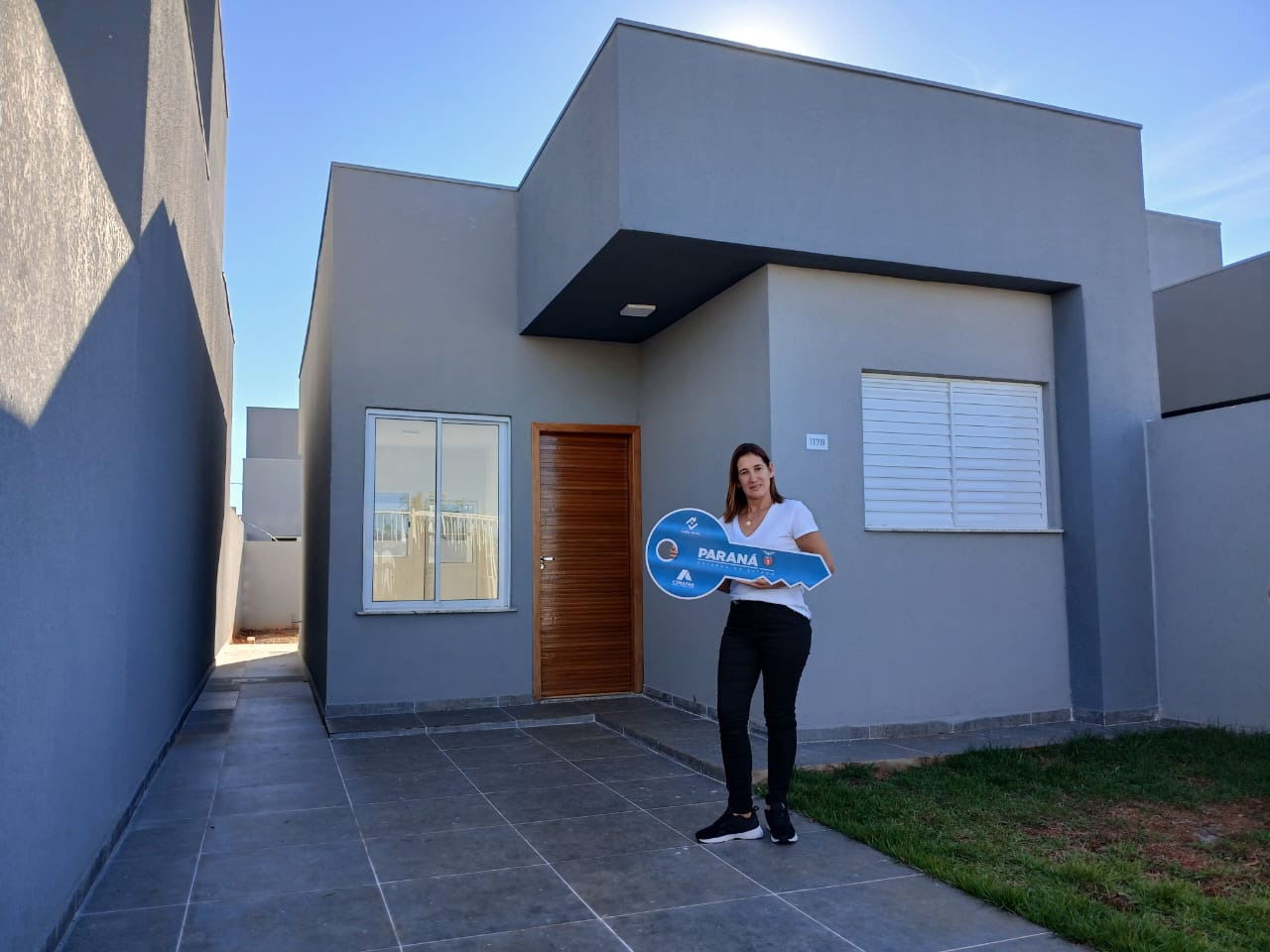 Novo residencial de Umuarama tem todas as moradias subsidiadas pelo Governo do Estado