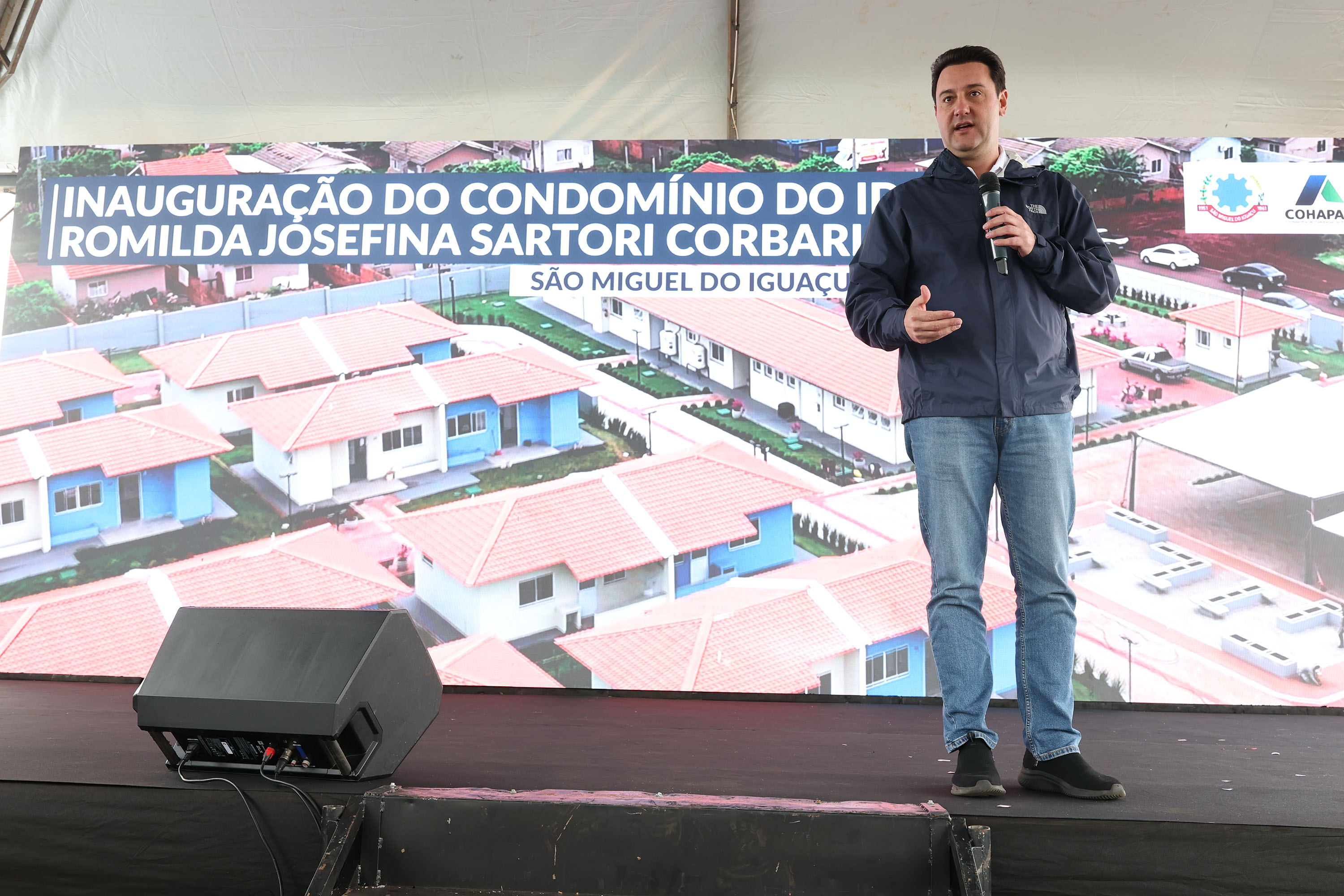 Estado inaugura 10º Condomínio do Idoso em São Miguel do Iguaçu, com 40 casas adaptadas
