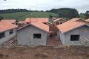 Casas em obra Cohapar Rebouças