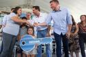 Governador entrega casas custeadas pelo Estado a 34 famílias de Rio Azul