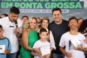 Ratinho Junior entrega 408 casas em Ponta Grossa