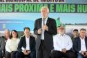 Estado libera R$ 12 milhões para 1º hospital de Imbituva e entrega matrículas de 171 casas