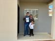 48 famílias de Japira recebem as chaves da moradia própria com apoio do Casa Fácil