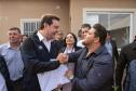 Ratinho Junior inaugura conjunto residencial com 51 casas em Guapirama