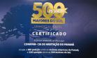 Cohapar se destaca entre as maiores empresas do Paraná e do Sul do país