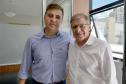 O prefeito de Jesuítas, Junior Weiller, visitou a sede da Cohapar, em Curitiba, nesta terça-feira (8). Ele se reuniu com o futuro presidente da companhia, Jorge Lange, com quem tratou de ações conjuntas entre os órgãos para a viabilização de novos projetos habitacionais.