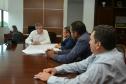 O prefeito de Tuneiras do Oeste, Taketoshi Sakurada (Boia), esteve na sede da Cohapar, em Curitiba, nesta quarta-feira (20). Ele conversou com o presidente da companhia, Jorge Lange, acerca dos projetos habitacionais desenvolvidos pelo município em parceria com o Governo do Estado.