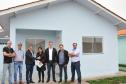 Casas foram financiadas com recursos do Governo do Estado pela Cohapar e fazem parte do plano de retomada da carteira imobiliária da empresa.