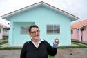 Casas foram financiadas com recursos do Governo do Estado pela Cohapar e fazem parte do plano de retomada da carteira imobiliária da empresa.