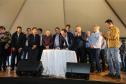 Entrega de moradias para 100 famílias de Marechal Cândido Rondon, no Oeste do Paraná, nesta segunda-feira (15). Marechal Cândido Rondon, 15/07/2019 -  Foto: Geraldo Bubniak/ANPr