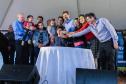 Entrega de moradias para 100 famílias de Marechal Cândido Rondon, no Oeste do Paraná, nesta segunda-feira (15). Marechal Cândido Rondon, 15/07/2019 -  Foto: Geraldo Bubniak/ANPr