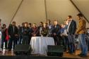 Entrega de moradias para 100 famílias de Marechal Cândido Rondon, no Oeste do Paraná, nesta segunda-feira (15). Marechal Cândido Rondon, 15/07/2019 -  Foto: Geraldo Bubniak/ANPr
