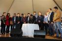 Entrega de moradias para 100 famílias de Marechal Cândido Rondon, no Oeste do Paraná, nesta segunda-feira (15). Marechal Cândido Rondon, 15/07/2019 -  Foto: Geraldo Bubniak/ANPr