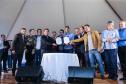 Entrega de moradias para 100 famílias de Marechal Cândido Rondon, no Oeste do Paraná, nesta segunda-feira (15). Marechal Cândido Rondon, 15/07/2019 -  Foto: Geraldo Bubniak/ANPr
