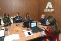 Uma comitiva de integrantes do Banco Interamericano de Desenvolvimento (BID) esteve no Paraná para acompanhar obras de construção de casas populares na última semana. Acompanhados de técnicos da Cohapar e da Secretaria de Estado da Justiça, Família e Trabalho, eles conferiram detalhes de empreendimentos habitacionais em Cantagalo, Fernandes Pinheiro, Rebouças e Teixeira Soares.