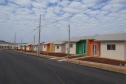 Com mais de 90% do cronograma executado, serão concluídas nos próximos dias as obras de construção de 47 casas populares da Cohapar em Cornélio Procópio, no Norte Pioneiro do Paraná. As moradias são destinadas a famílias com renda de até seis salários mínimos, que devem se cadastrar no site xoops.celepar.parana/migracao/ccivil_cohapar/cadastro até o dia 18 de agosto para participarem do processo seletivo.