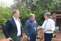 O presidente do Conselho Curador do Fundo de Garantia do Tempo de Serviço (CCFGTS), Igor Correia, aproveitou sua visita à Foz do Iguaçu, onde participou do Fórum Nacional de Habitação de Interesse Social, para visitar nesta quinta-feira (22) as obras de construção de casas rurais da Cohapar na região.
