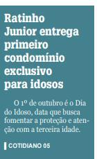 Ratinho Junior entrega primeiro condomínio exclusivo para idosos