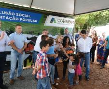 20 famílias carentes de Manoel Ribas conquistam a casa própria