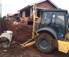 Casas em obra Cohapar Rebouças