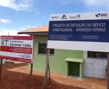 Construção de casas populares chega a fase final de obras na região de Campo Mourão