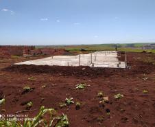 Representantes da Cohapar vistoriam início das obras de 52 casas em Cambará