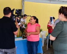 Moradores do Guarituba realizam feira de produtos e serviços em Piraquara