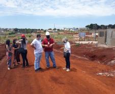 Construção de 28 casas populares chega a 20% em Lunardelli