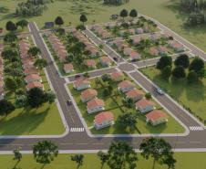  Começa a construção de casas populares no município de Curiúva