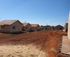 Construção de 41 casas populares em Jardim Alegre chega a 65% de execução