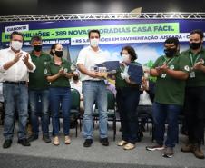 Governador confirma pacote de investimentos para Cianorte com 389 moradias e equipamentos