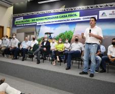 Governador confirma pacote de investimentos para Cianorte com 389 moradias e equipamentos