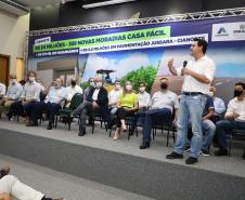 Governador confirma pacote de investimentos para Cianorte com 389 moradias e equipamentos