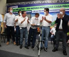 Governador confirma pacote de investimentos para Cianorte com 389 moradias e equipamentos