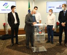 Governador libera recursos para subsidiar entrada da casa de 4.785 famílias paranaenses