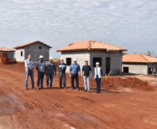 Obras de 75 casas populares do programa Vida Nova avançam em Jandaia do Sul