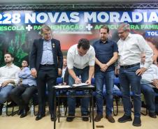 Governador libera subsídios para 228 novas casas em Toledo