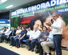 Governador libera subsídios para 228 novas casas em Toledo