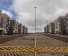 Londrina, 25 de fevereiro de 2023 - Entrega das chaves do Residencial Solar di Ravello, com familias contempladas pelo programa Casa Fácil.