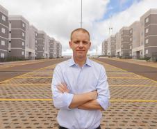 Londrina, 25 de fevereiro de 2023 - Entrega das chaves do Residencial Solar di Ravello, com familias contempladas pelo programa Casa Fácil.