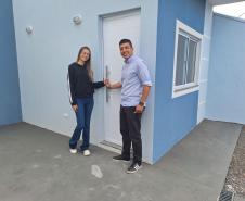 Entrega de 25 Casas no Residencial Tibagi II em Apucarana pelo Programa Casa Fácil Paraná