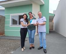 Entrega de 25 Casas no Residencial Tibagi II em Apucarana pelo Programa Casa Fácil Paraná