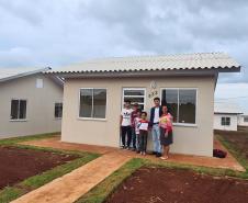 Com o apoio do Estado , 31 casas foram entregues no Loteamento Esperança no município de Missal, Paraná 