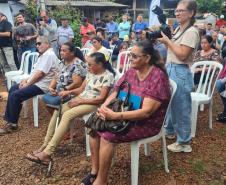 Cohapar entrega 76 matrículas de regularização fundiária para famílias de Cascavel