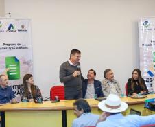 Estado realiza mais uma etapa de reuniões sobre o Programa Escritura na Mão junto à AMP 
